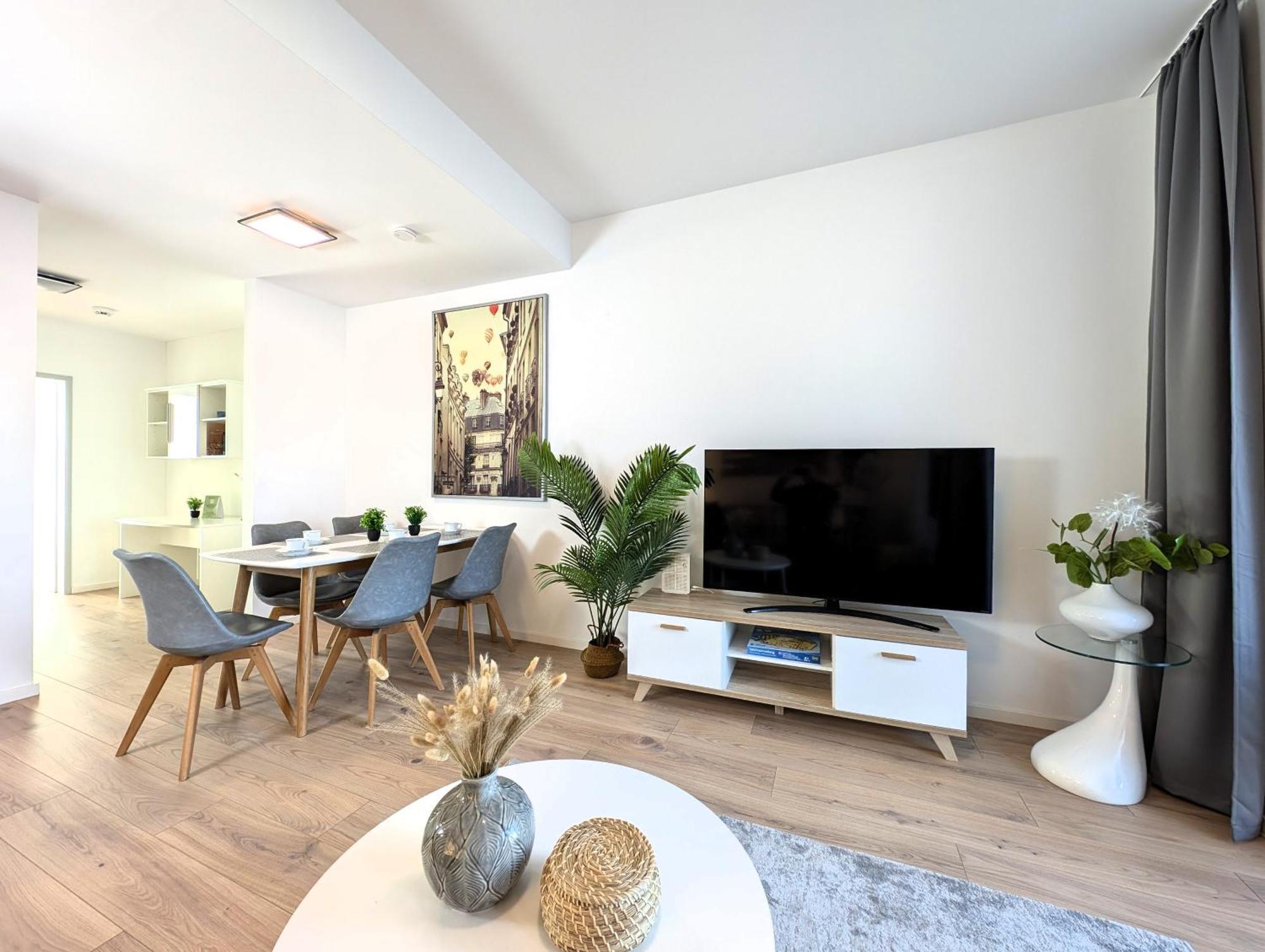 Bohnapartments - Nordkap-Suiten - Gratis Parkplatz - Moderner Neubau - Erdgeschoss - Fussbodenheizung Erfurt Exterior photo